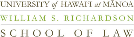 Andrés Y. González, University of Hawaii, William S. Richardson School of Law logo